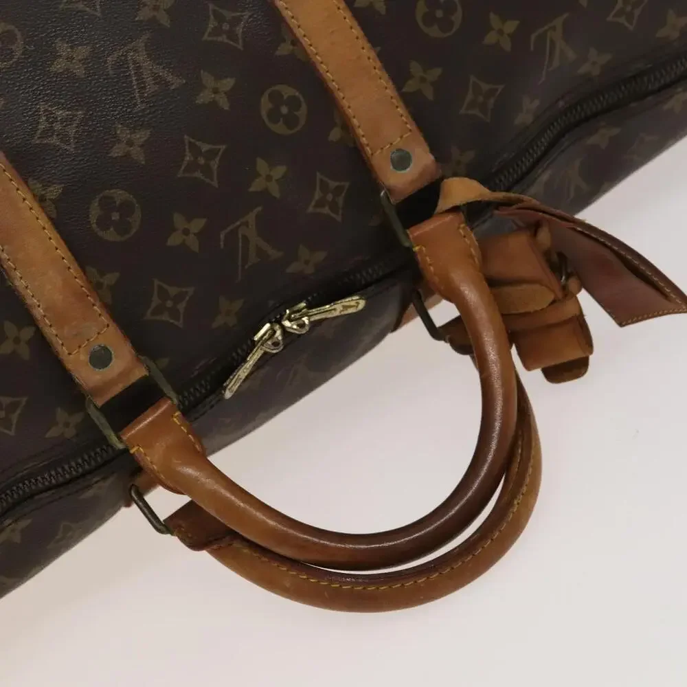 LOUIS VUITTON Monogram Keepall Bandouliere 60 Boston Bag M41412